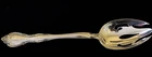 Vintage Sterling Silver Gorham 8.75" Pierced Serving Spoon Rose Tiara Pattern