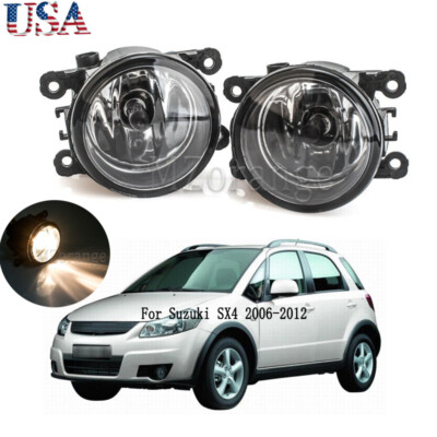 For NISSAN SUZUKI SX4 Grand Vitara 2006 07-2012 Front Fog Lights Lamp Bumper USA