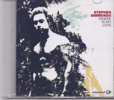 Stephen Simmonds-Where Is My Love promo cd single
