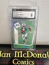 JAYLEN WADDLE #ILL-20 2021 PANINI ILLUSIONISTS EMERALD CGC MINT 9