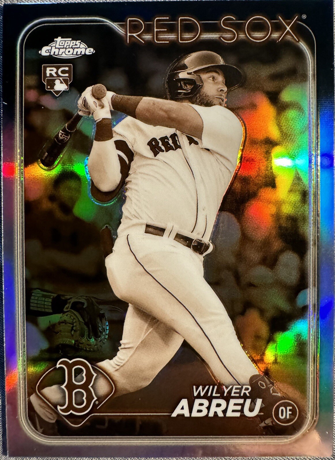 2024 Topps Chrome - Sepia Refractor #165 Wilyer Abreu (RC)