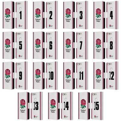 ENGLAND RUGBY UNION 2023/24 SPIELER HOME KIT BRIEFTASCHE HUELLE GOOGLE HANDYS