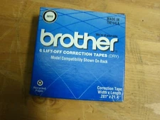 Brother International 3015 5pk Lift-off Correction Tape 