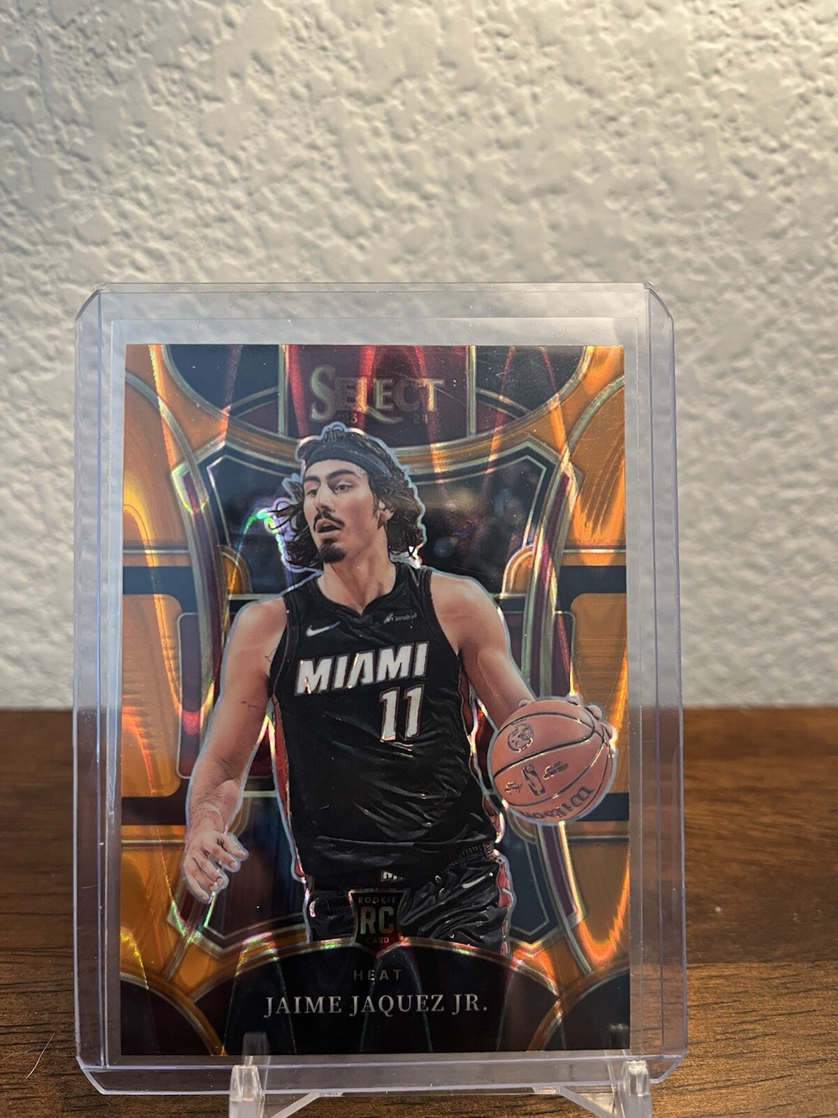 2023 Select - Mezzanine Level Orange Tectonic Prizm Jaime Jaquez Jr. (RC)