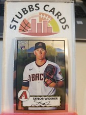 2021 Topps Chrome Platinum Anniversary Taylor Widener Rookie #133 Diamondbacks