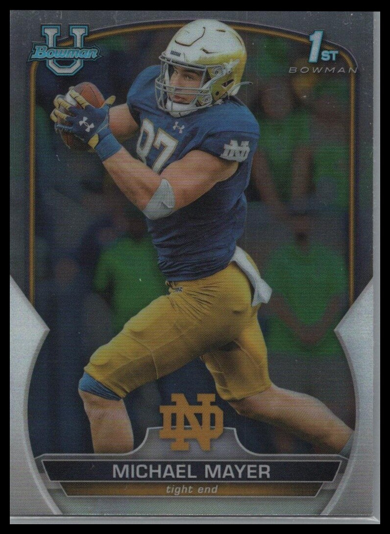Michael Mayer - 2022 Bowman University Chrome Notre Dame #41
