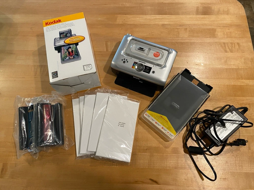 Kodak EasyShare Photo Printer Dock PLUS Cartridges And Paper