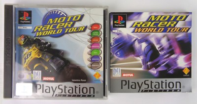 Moto Racer World Tour – PS1, PAL, Complet Et Testé, Bon état
