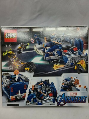LEGO Marvel Avengers Truck Take-Down 76143 Captain America Hawkeye