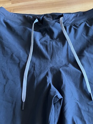 Hylete Quad Cut Shorts Mens 2XL Blue Performance Gym Drawstring