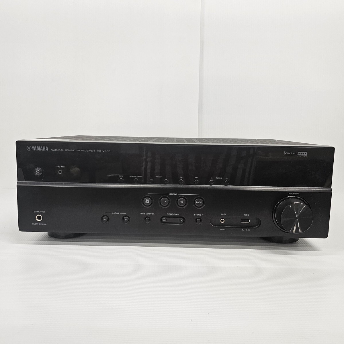 Yamaha RX V383 5.1 Channel 100 Watt Receiver (as-is see details