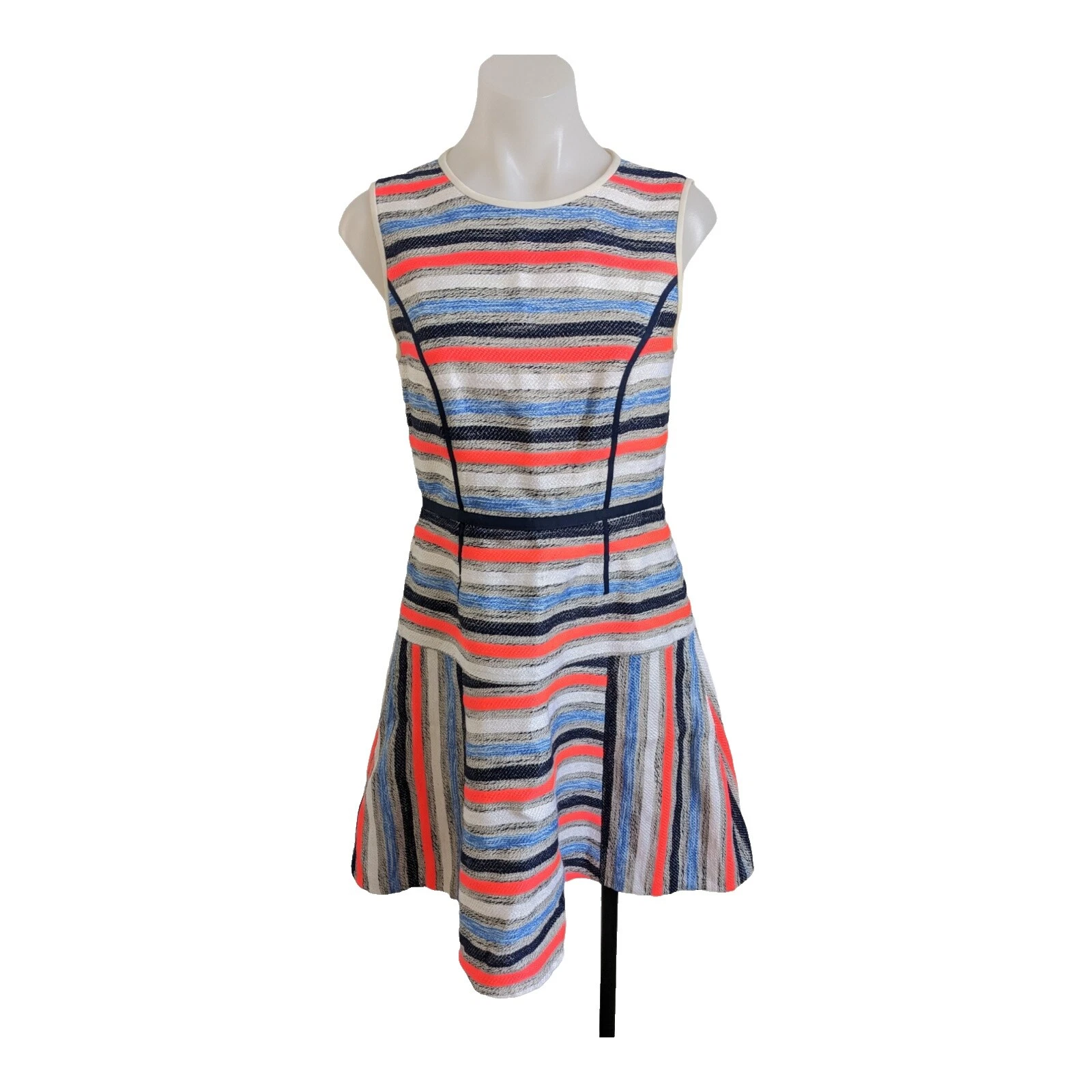 Vestidos de poliéster a rayas Shoshanna