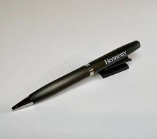Hennessy Cognac Luxury Metal Ballpoint Pen - Twist Action - New!