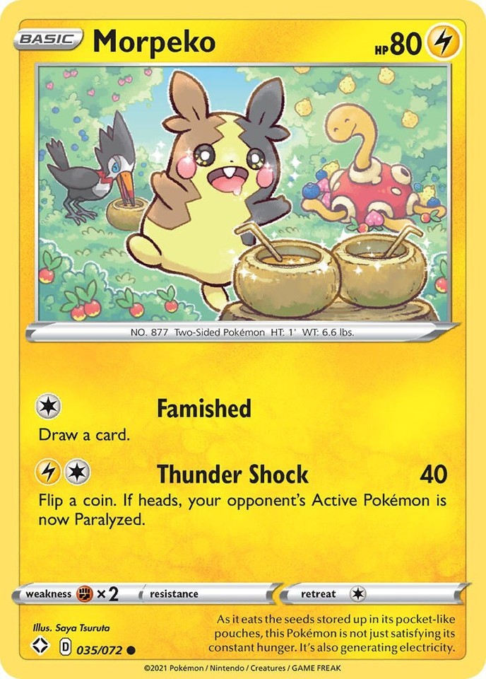 Morpeko 035/072 Shining Fates - 1 of 1