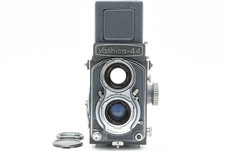 Yashica 44 4x4 TLR Film Camera grey Yashikor 60mm F3.5 from Japan Exc 2383530