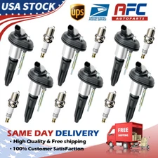 6pcs Ignition Coil+IRIDIUM Spark Plug Set fit Chevrolet Trailblazer 4.2L UF303