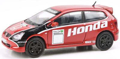 Paragon Maßstab 1:64 Honda Civic Type-R EP3 BTCC Honda Racing 2001 (RHD)