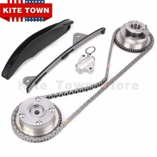 Timing Chain Kit Exhaust Intake CVVT Gear For Kia Soul Hyundai Elantra 2.0L 1.8L