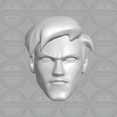 Terry McGinnis Batman Beyond custom head for 1:6 1:10 1:12 1:18 action figures