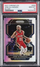 2021 PANINI CHRONICLES SILVER #606 JOSE ALVARADO PSA 10