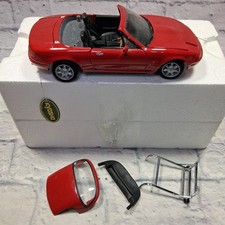 Vintage Kyosho Mazda Miata Mx-5 - 1/18 Red Eunos Roadster Diecast Collectible 