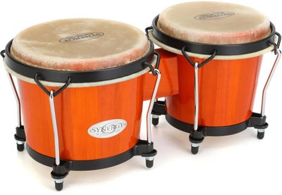 Toca Synergy Series Bongo Set Transparent Black 2100tb for sale
