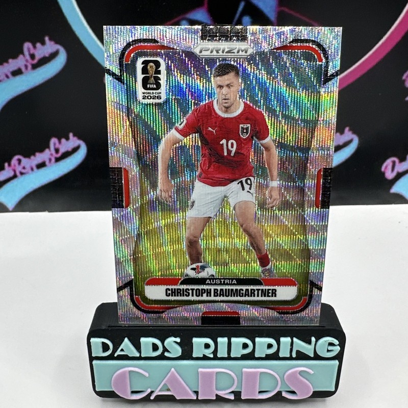 2026 Prizm FIFA World Cup Wave Prizm #145 Christoph Baumgartner Austria