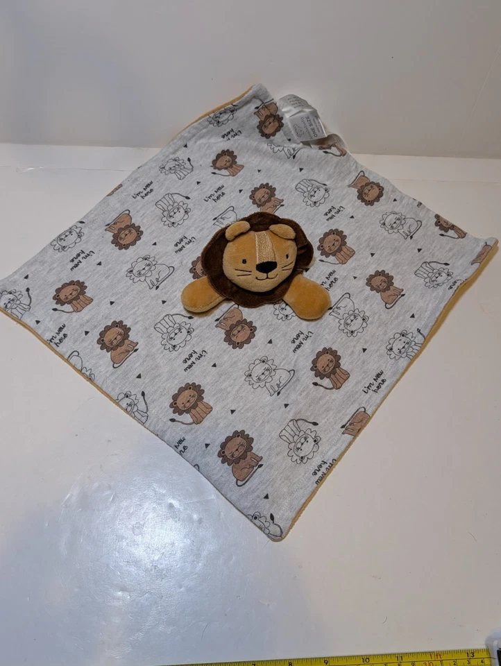 Koala Bebé León Marrón Peluche Lovey Manta de Seguridad Bebé Juguete Soy Nuevo Aquí Foto 4 de 4
