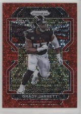 2021 Panini Prizm No Huddle Red Prizm /50 Grady Jarrett #326 2k3
