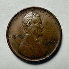 1909 VDB Lincoln Cent, AU/MS Brown Details
