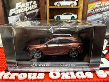 Kyosho 1/43 Lexus RX 450h+ Mini Car Sonic Copper Left-Hand Drive Limited Edition