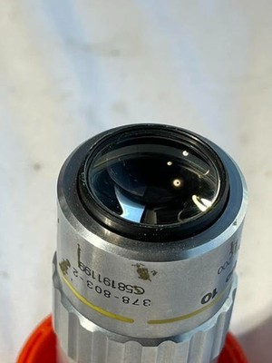 Mitutoyo 378-803-2 M Plan Apo 10X 0.28 Microscope Objective F=200 Japan