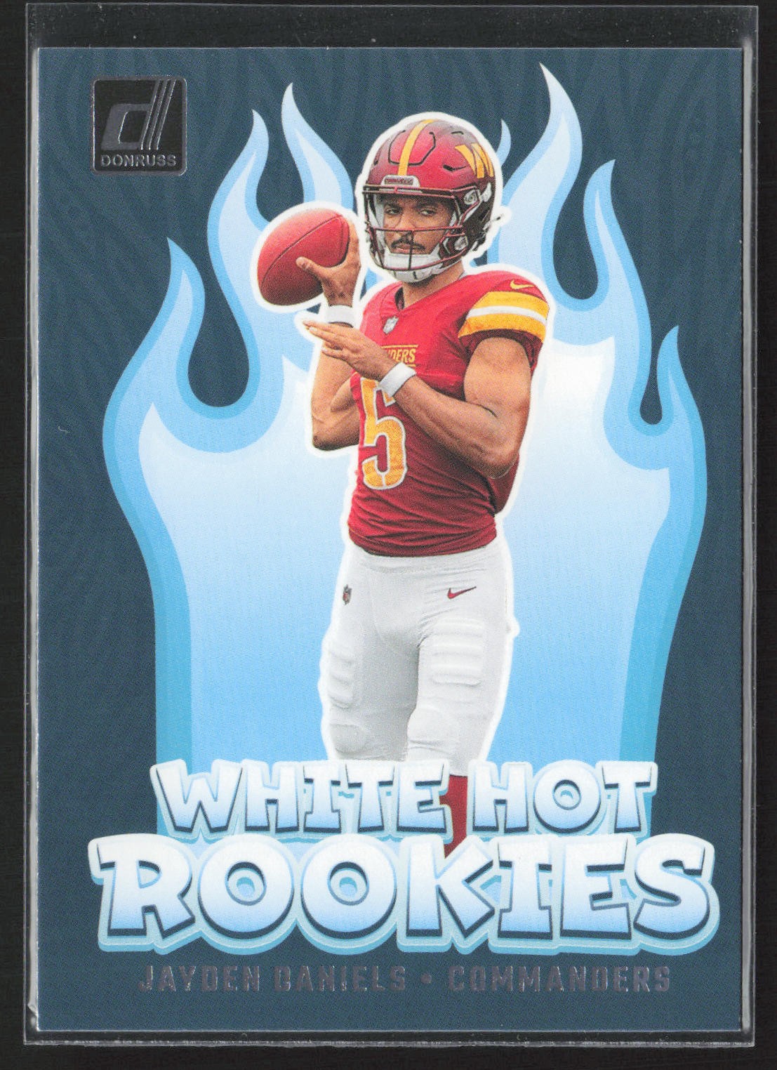 2024 Donruss #WH8 Jayden Daniels White Hot Rookies