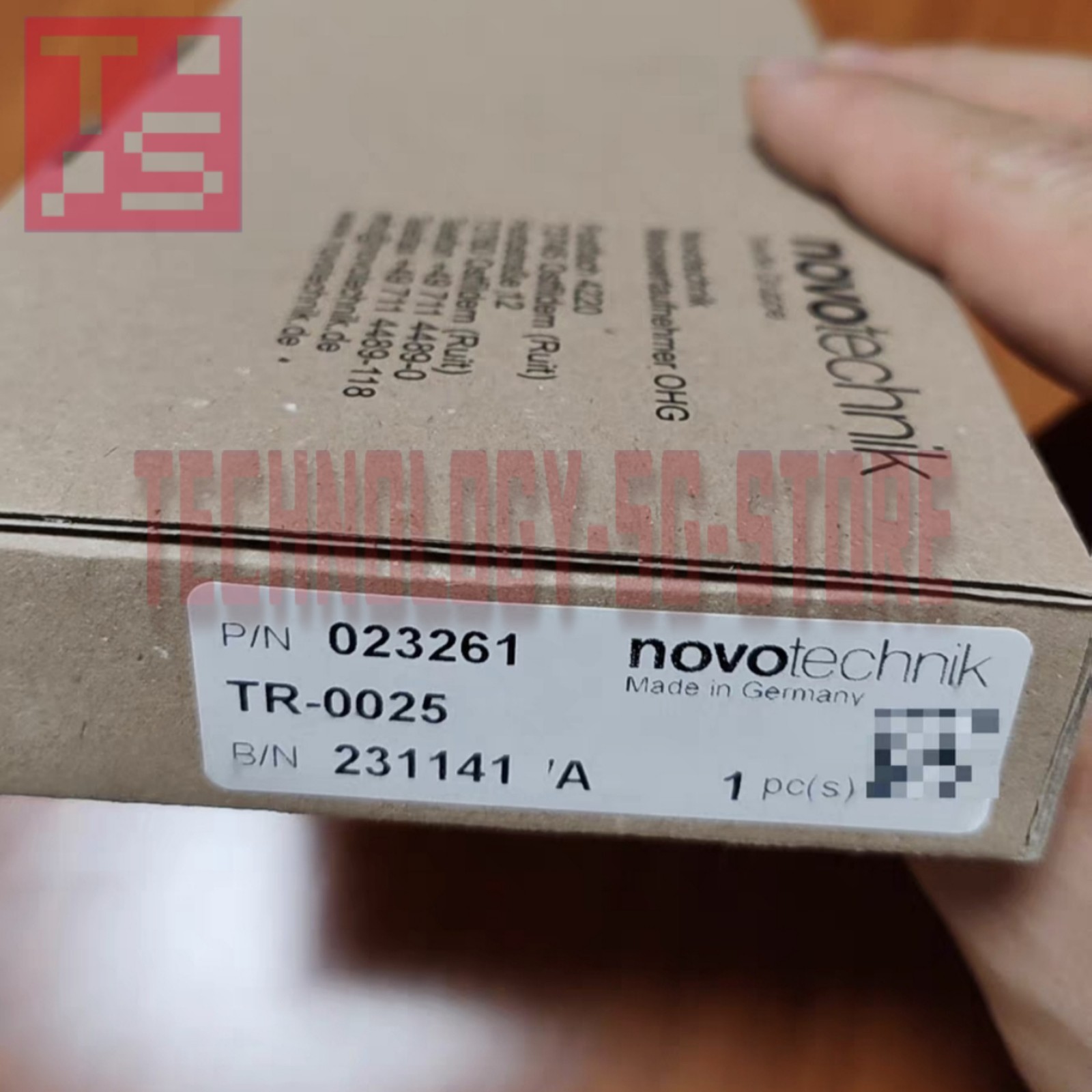 NOVOtechnik TR-0025 Electronic ruler/displacement sensor# 1pcs New In Box