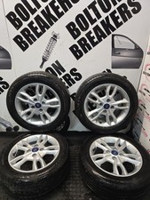 2013-2017 Ford Fiesta Mk7 Fl ALLOY WHEELS - SET 195/55/R15 PCD4X108