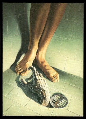 Drain Visitor 1993 Beyond Bizarre Comic Images Card #8 (NM)