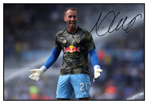 12939. Alex Cairns Signed Pictures (A4 Prints) Leeds Salford Fleetwood etc.