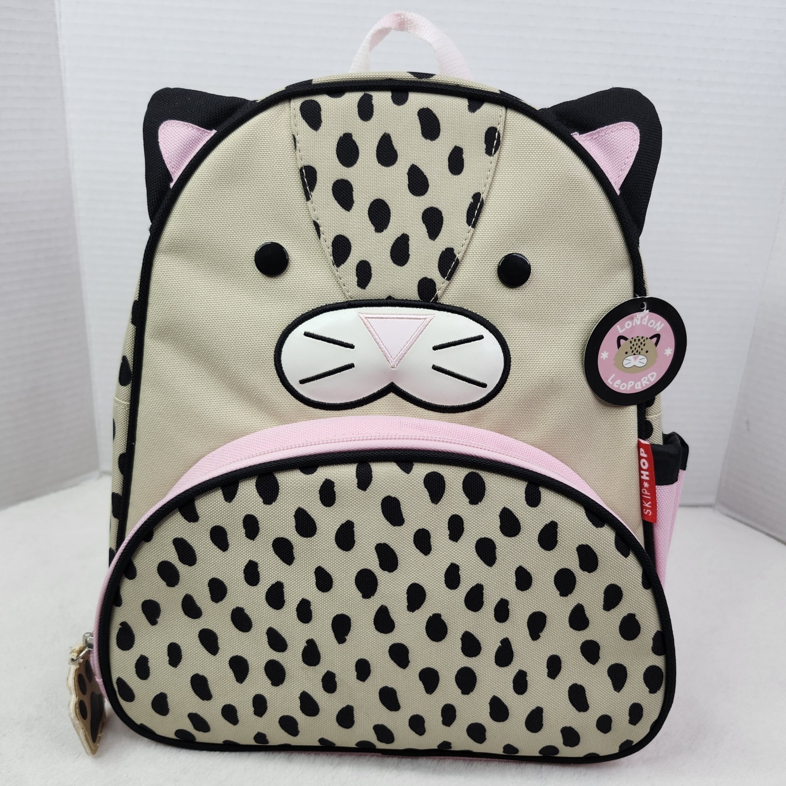 New SKIP HOP London Leopard Kitty Cat Zoo Children Kids Back