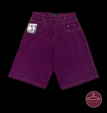 Karl Kani Vintage Deadstock Burgundy Signature Shorts RARE NWT