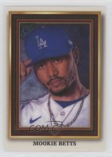 2022 Topps Gallery Portrait Gallery Green 249/250 Mookie Betts #PG-17 18ia