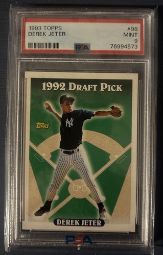 1993 Topps Derek Jeter Rookie RC PSA 9 #98