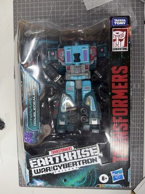 Transformers Generations WFC-E23 Earthrise Doubledealer Leader Class Complete