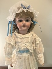 Rare Antique German Simon Halbig 23-1/2 Doll Mold 1078 Bisque Head 11