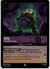 Pete Created by the Vine Foil 52/204 Attack of the Vine Disney Lorcana