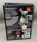 Black Nintendo GameCube case for Pokémon Colosseum Bonus Disc featuring Jirachi artwork with gold accents and Nintendo logos.