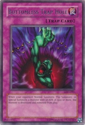 Bottomless Trap Hole - LOD-092 - Rare - Unlimited Edition - Damaged