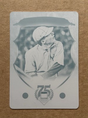   1/1 2014 PANINI HALL OF FAME WEE WILLIE KEELER PRINTING PLATE NO MATERIALS