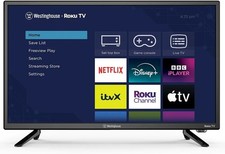 Westinghouse 24 Inch Smart TV Roku OS - LED HD, Freeview, Netflix, Apple TV+