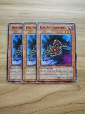 Yu-Gi-Oh! - Fire Ant Ascator 3X - Complete Playset