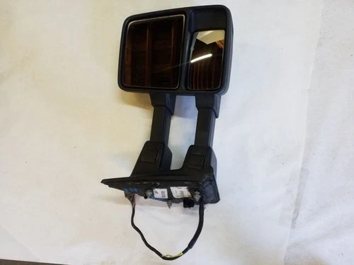 Black Passenger Side View Tow Mirror Power Lamps | 2011-2012 Ford F250 F350
